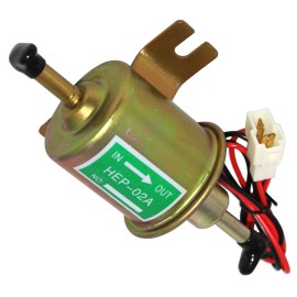 ki_205456 Gas Diesel Inline Low Pressure 12V Universal Fuel Pump HEP02A For Motorcycle