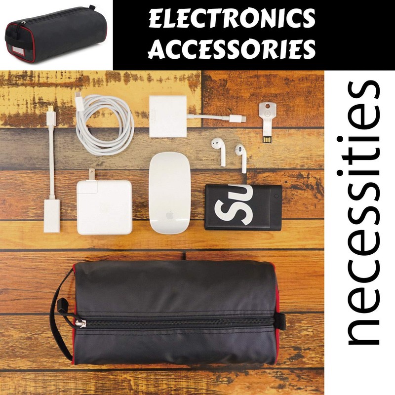 Rough Enough Small Tool Pouch Box Bag with Zipper for