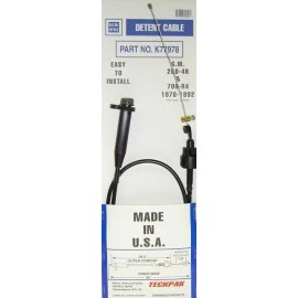 USA TP 700R4 2004R 4L60 TV Detent Kickdown Cable 1982-1992 BUICK CHEVY OLDS PONTIAC USA