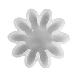 Flower Silicone Mold | 3.2" Wide x 3.2" Long x 0.8" Deep Vent Clip Size | Flower Silicone Mold for Freshies, Silicone Mold for Epoxy, Silicone Mold for Soap | Daisy Flower Design