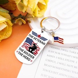 UIWIHHP Vietnam Veteran Gifts,Vietnam Veteran Keychain for Men,Veterans Day Gifts for Marine Corps Air Force,Cool Army Keychain Birthday Gift Ideas Christmas Stocking Stuffers for Men