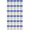 30 75ml Salve Tin Containers Cream/Ointment Kruke High Capacity with