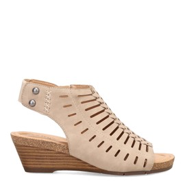 Earth® Women's HANA3 Wedge Sandal, Beige 110, 7 M