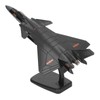 Metal Plane Model Crafted with Stand Accessories Decorative Alloy Metal