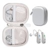 CaseSack Case for Hearing Aids compatible with EarCentic EasyCharge Rechargeable