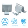 Moicstiy 12Pcs Cabinet Shelf Clips, Shelving Brackets Clips, Shelf Support