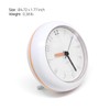 Mooas Silent Waterproof 3-in-1 Clock - Bathroom & Shower Use,
