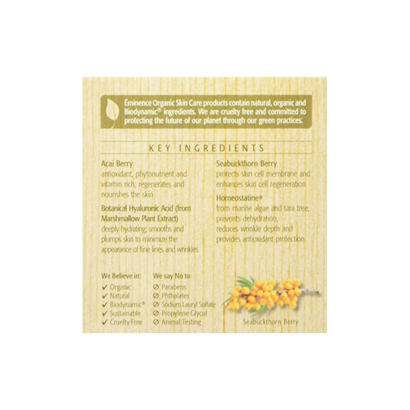 Eminence Firm Skin Acai Moisturizer, 2 Ounce