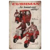 ArtFuzz Vintage Cushmans Vehicle Sign