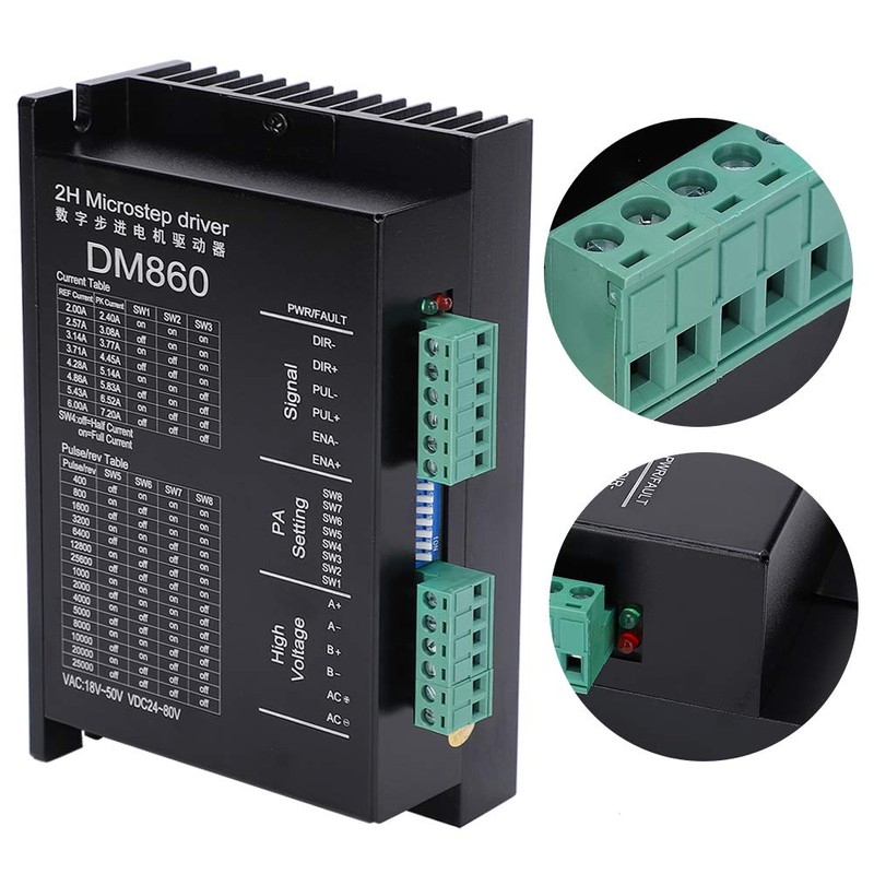 Fdit Step Motor Driver, DM860 Step Motor Controller, for Dispensing