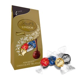 Lindor Lindt LINDOR 4 Flavors Assorted Truffles, 19 oz. Bag