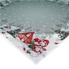 texpot Tablecloth 85 x 85 cm Snowman Christmas Winter Village
