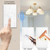 MOYAC Interruptor Inteligente Wi-fi De 1 Vías Blanco Sin Neutro