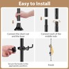 Sempicad Coat Rack Freestanding, 56 to 125 inch Adjustable Tension