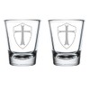 MIP Brand Set of 2 Shot Glasses 1.75oz Shot Glass