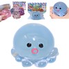 Taba Crystal Octopus Squishy Toys: Animals Sticky Stress Ball, Stress