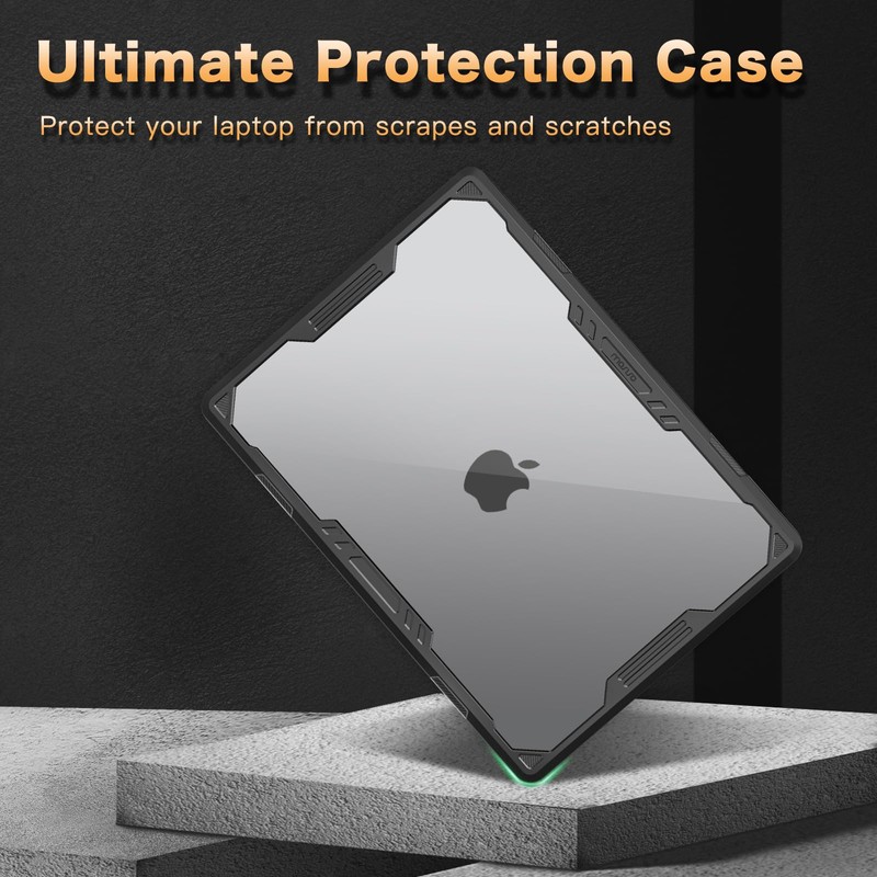 MOSISO Compatible with MacBook Air 13 inch Case 2025-2022 M4