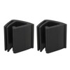 2pcs Golf Cart Fixing Clip Rubber Cart Front Windshield Clip