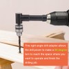 90 Degree Right Angle Drill Attachment, Right Angle Bend Extension