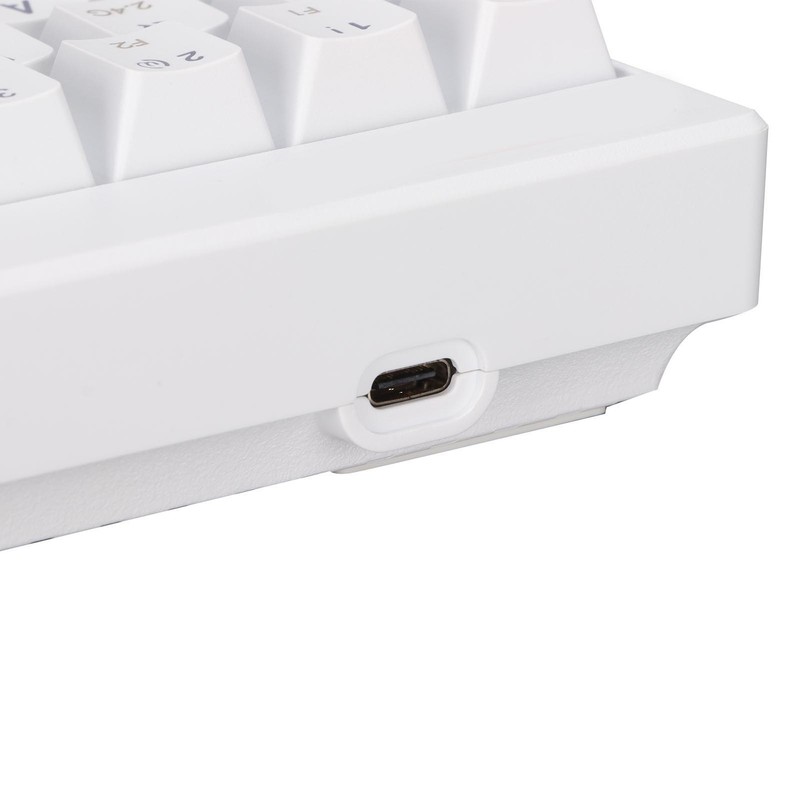 Mechanical Keyboard 68 Keys Three Modes RGB Backlight 1800mAh Battery