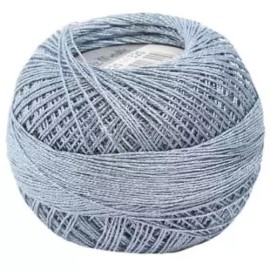 Lizbeth Liz Metallic Crochet Thread Size 20 Color 320 Steel Blue