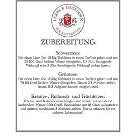 Lerbs & Hagedorn, NEPAL Tea First Flush FTGFOP Shree Antu Fresh, Invigorating Aromatic, Spicy 250 g (approx. 20 Litres)