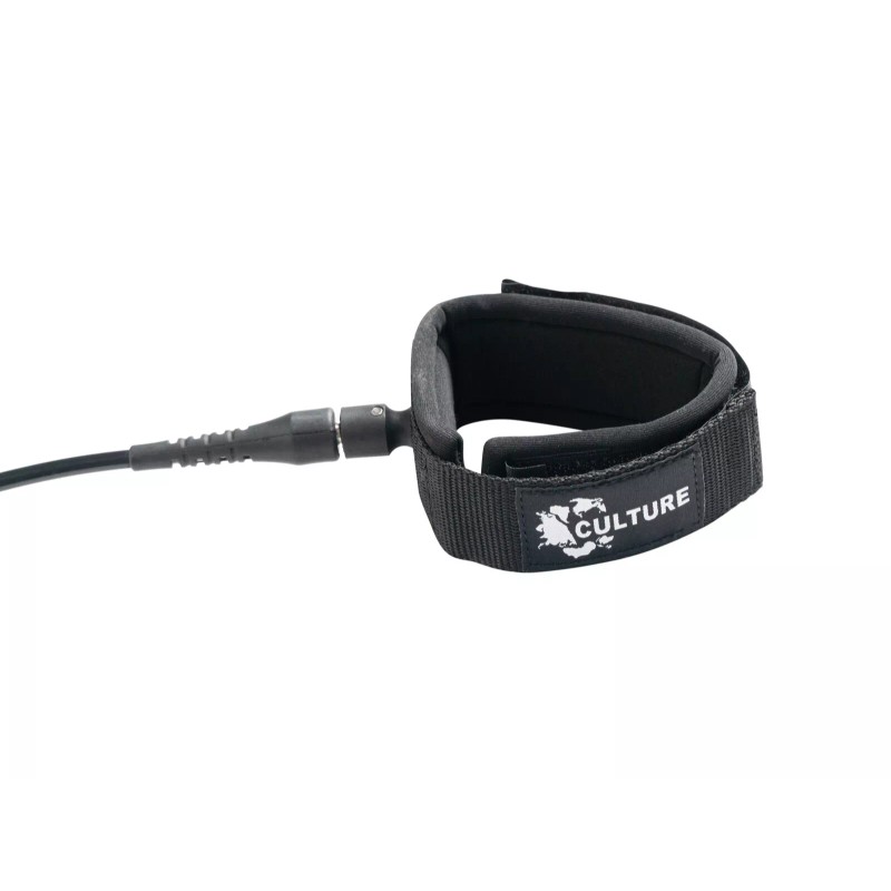 Culture Surfboards BLACK 6ft Surf Leash