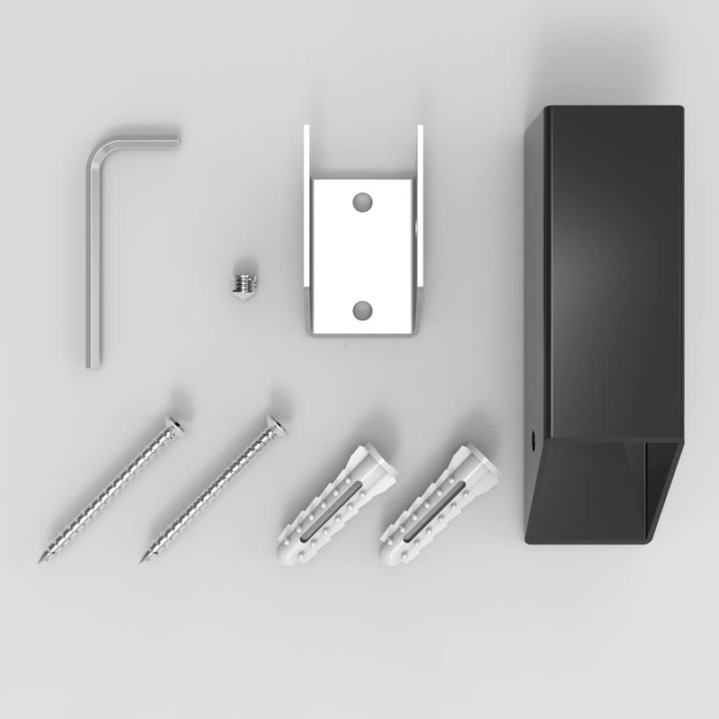 NINETREX Black Towel Hook SUS 304 Stainless Steel Modern Matte