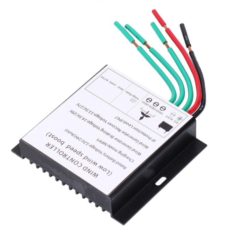 MPPT Wind Turbine Controller 100‑400W 12V 24V Auto Match Wind