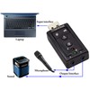 zdyCGTime USB 2.0 Virtual 7.1 Channel Stereo Audio Adapter External