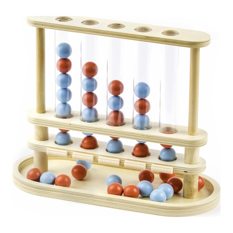 Marbles Otrio Wood Strategy-Based Board Game for Adults, Families and