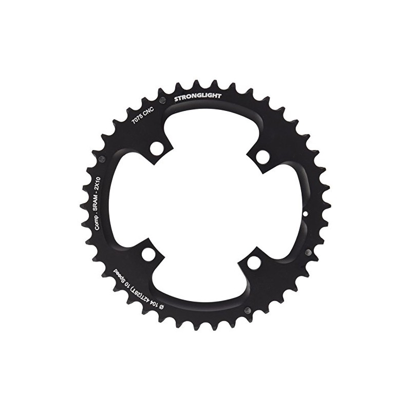 StrongLight MTB 104/64 Unisex 2 x 10 Chainring, Unisex, 274120,