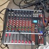 Professional Audio Mixer, 8 Channel Bluetooth USB Live Studio DJ