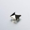 Beautyflier 100Pcs 10MM Square Pyramid Studs Silver 4 Prongs Nailhead