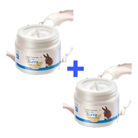 Crema Facial Aclaradora Leche De Burra Natural Skin 2 Pzas Normal A Seca Día/noche