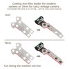 eTone 2 in 1 4/10cm Film Leader Trimming Cutting Template