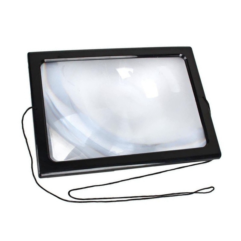 Reading Magnifying Glass 3X Foldable Hands Free Large Page Magnifier