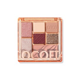Gevlonecirly Eyeshadow Palette, Glitter, Pearl, Matte, 7 Colors, Powder, Waterproof, Sweatproof, High Color, Long Lasting Eyeshadow Glitter (03)