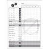 DiceCupFlex Dice Game Pad DIN A6 with 50 Pages Dice