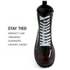 VSUDO VSUDO 200 cm Flat Snow White Shoe Laces for