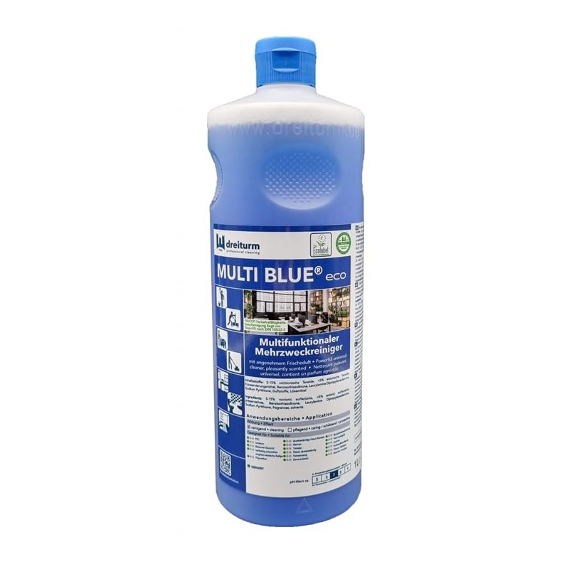 Dreiturm Multi Blue Eco Universal Cleaner 1 Litre Bottle