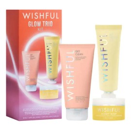 Wishful - Huda Beauty Glow Trio Skincare Original                                                                                                     