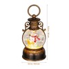 POPETPOP Christmas Lantern Snow Globe with Music: Musical Snowman Globe
