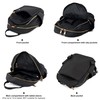 M-ioi-M Medium Nylon Backpacks for Women, Trendy Gold-Tone Hardware Everyday