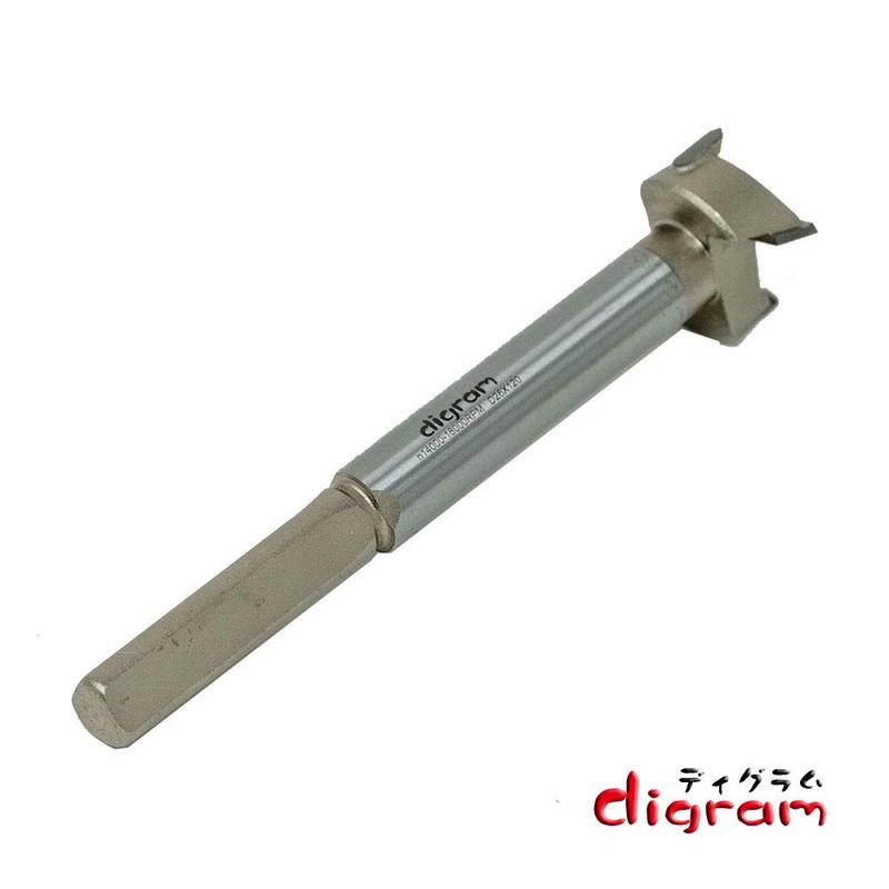 digram dm20011 Forstner Bit (Blade Diameter 1.0 inches (26 mm)