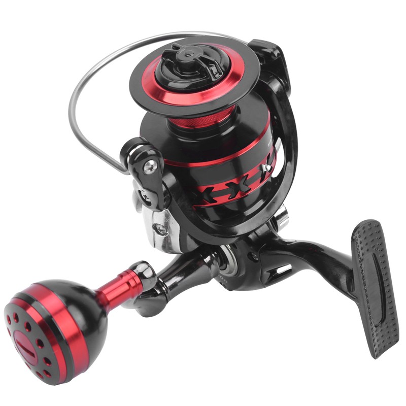 Metal Spool Spinning Wheel Sea Fishing Grip Unidirectional No Clearance