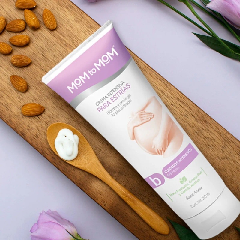 Crema Intensiva Estrías Embarazo Mom Etapa