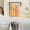 MISSLO Small Clothes Racks for Hanging Clothes Clothing Rack with