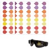 80-Pack 20mm Translucent Dot Patches for Shooting Glasses,Magic Dot for