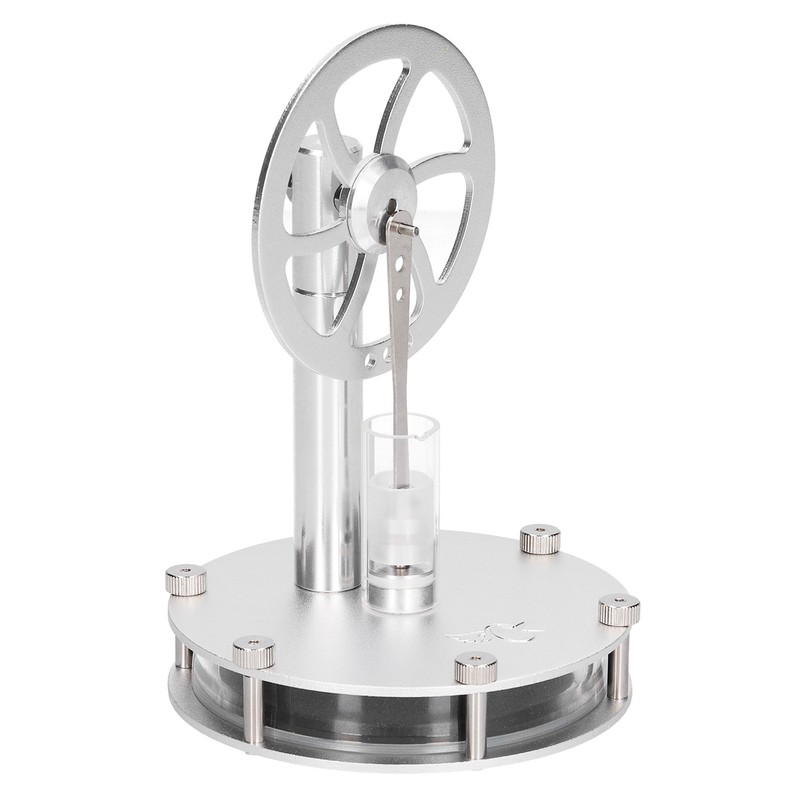 Low Temperature Stirling Engine Model Aluminum Physical Experimental Engine Model